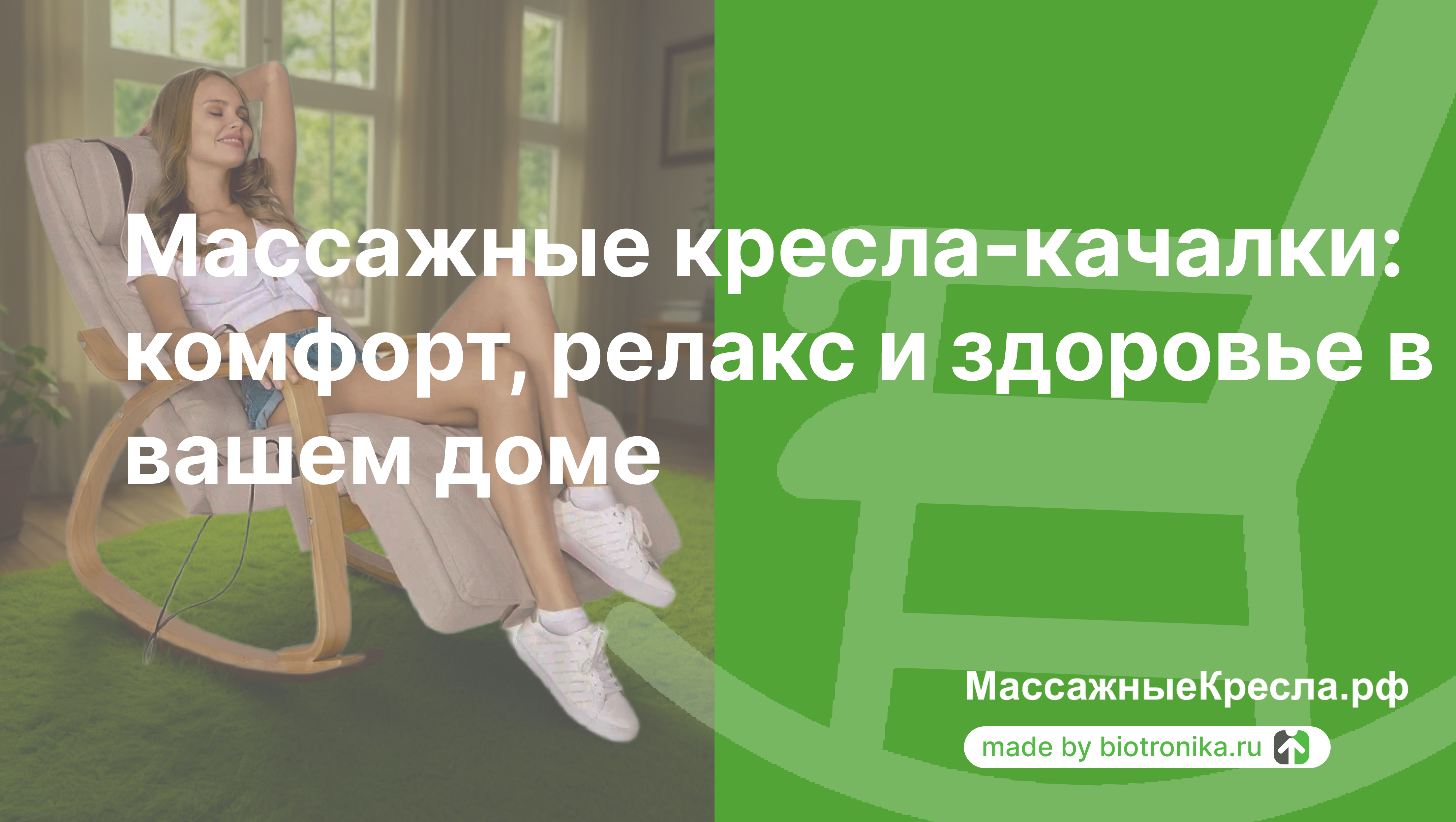 Массажные кресла-качалки: комфорт, релакс и здоровье в вашем доме