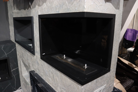 Угловой встраиваемый биокамин Firezo L'angolo Destro 1600