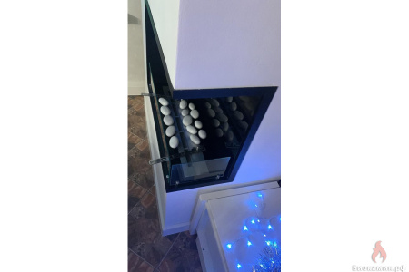 Угловой встраиваемый биокамин Firezo L'angolo Destro 1600